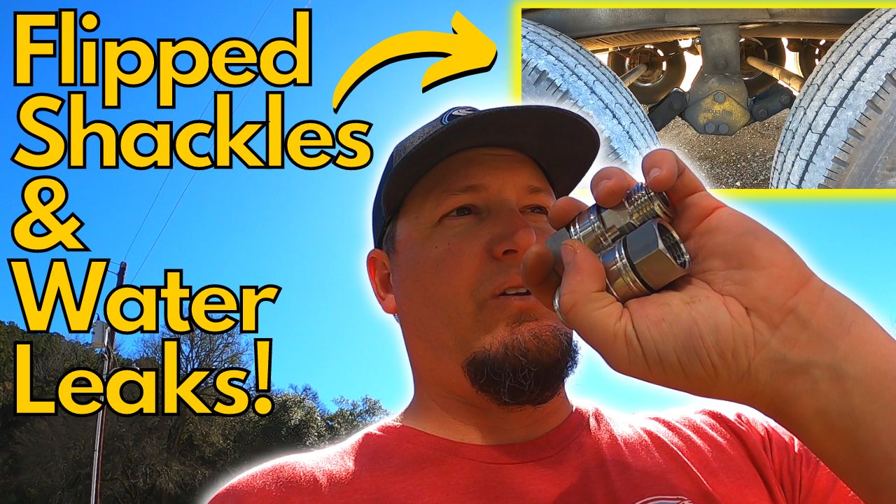 Flipped Shackles & Water Leaks! PavingNewPaths