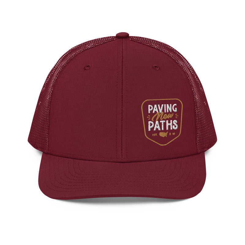 Paving New Paths Badge Richardson Trucker Hat