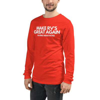 Unisex Make RV's Great Again Long Sleeve T-Shirt