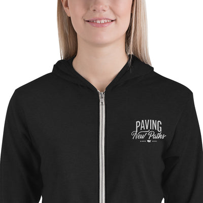 Unisex Paving New Paths Vintage Zip Hoodie