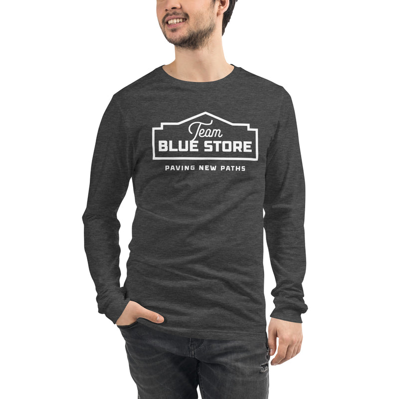Unisex Team Blue Store Long Sleeve T Shirt
