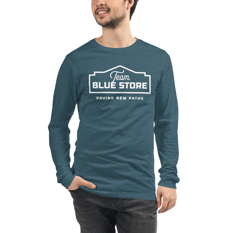 Unisex Team Blue Store Long Sleeve T Shirt