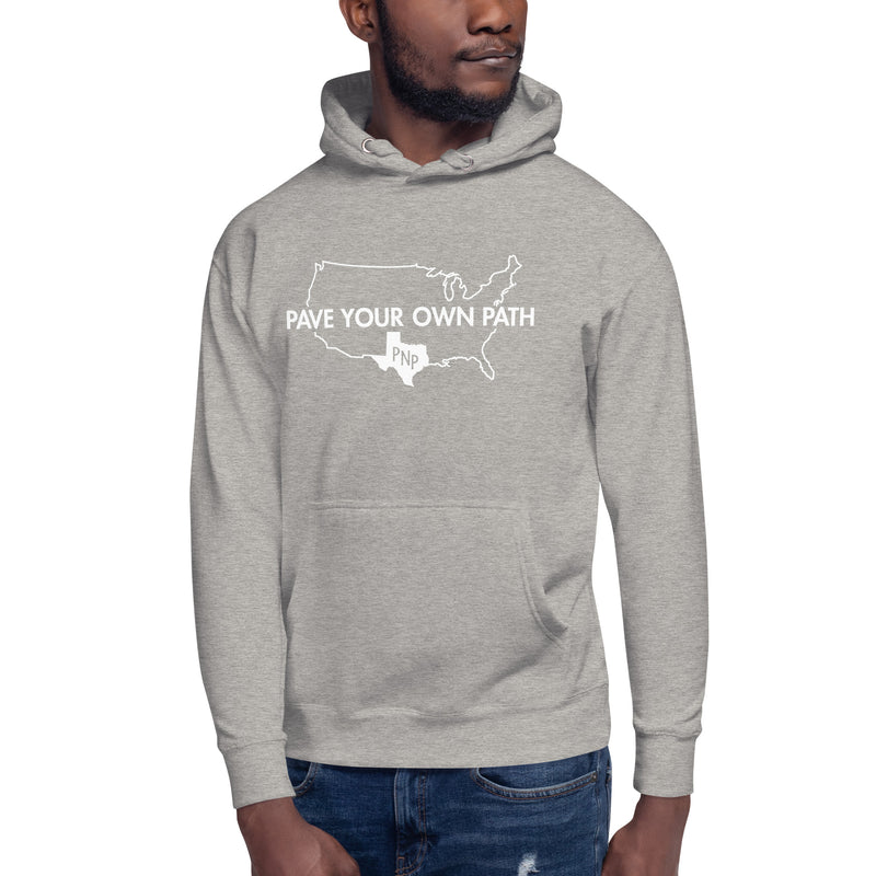 Unisex Pave Your Own Path USA Hoodie