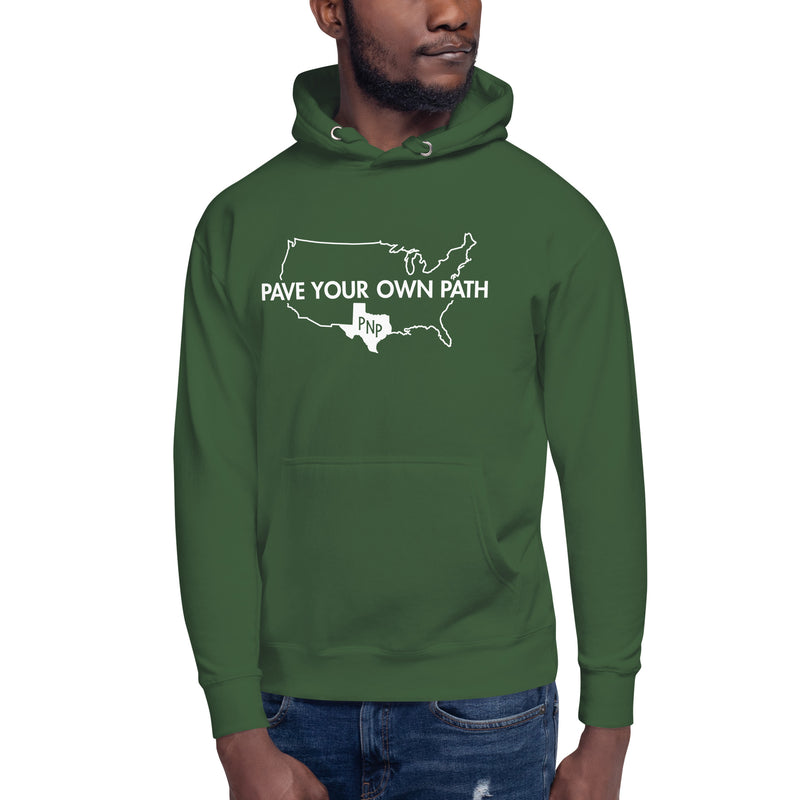 Unisex Pave Your Own Path USA Hoodie