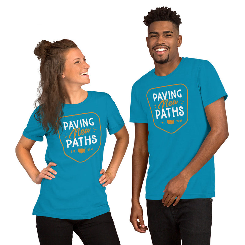 Paving New Paths Badge T-Shirt