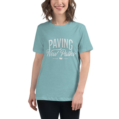 Women's Fitted Paving New Paths Vintage T-Shirt