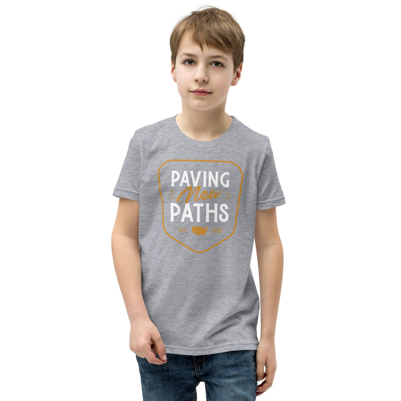 Paving New Paths Badge Youth T-Shirt