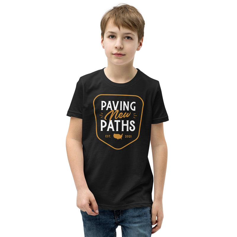 Paving New Paths Badge Youth T-Shirt