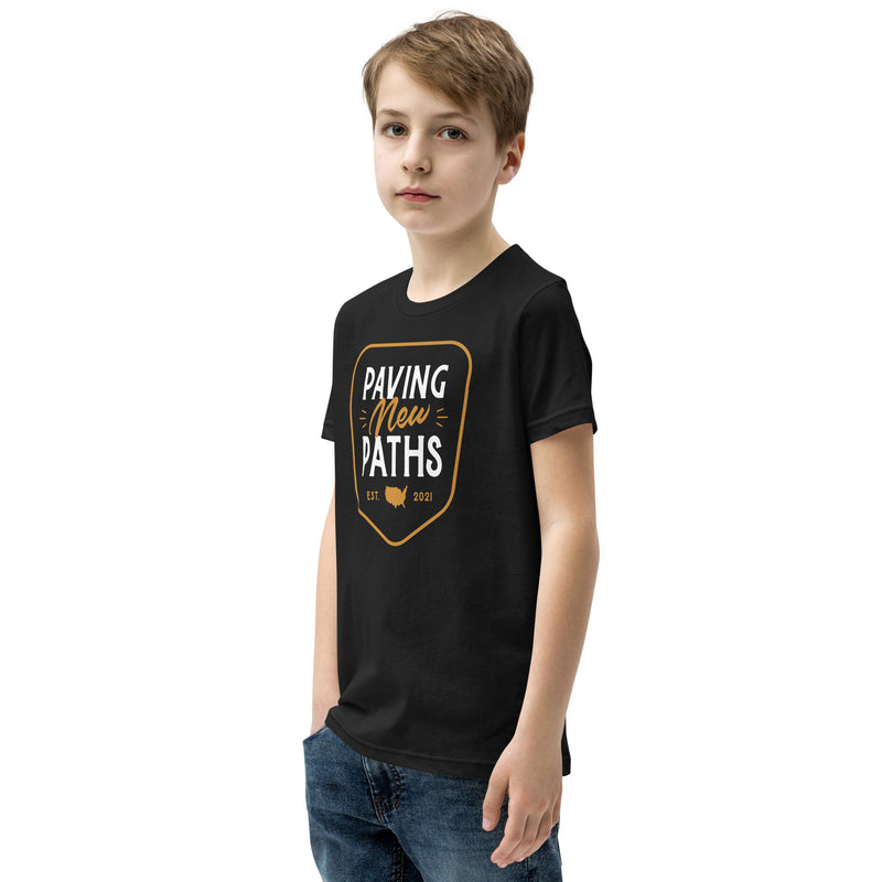 Paving New Paths Badge Youth T-Shirt