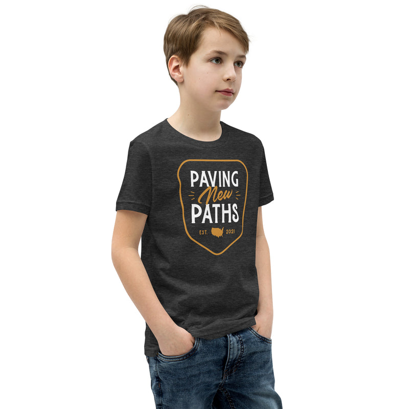 Paving New Paths Badge Youth T-Shirt