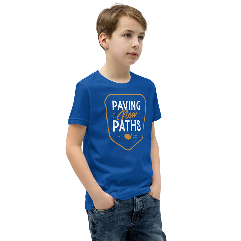 Paving New Paths Badge Youth T-Shirt